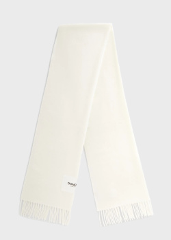 Шерстяной шарф Dondup с бахромой, фото